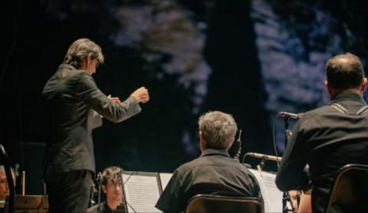 La Banda Sinfónica Ciutat d’Eivissa estuvo dirigida por Damián Boluda.|  | INSTAGRAM A.E.