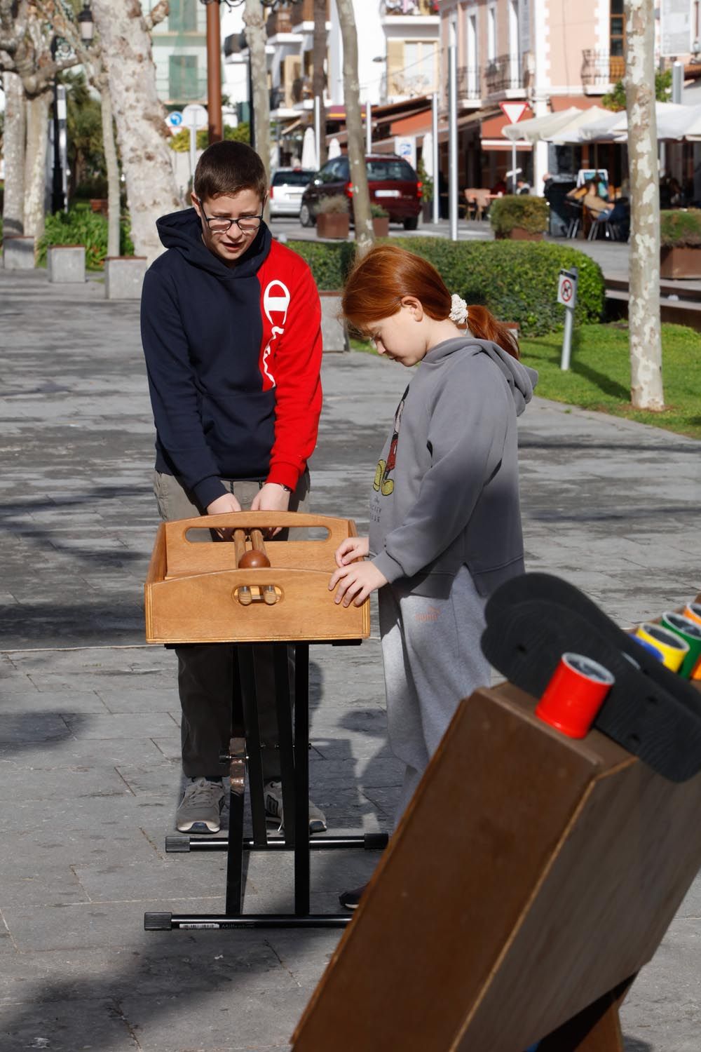 Juegos de madera para niños en Santa Eulària