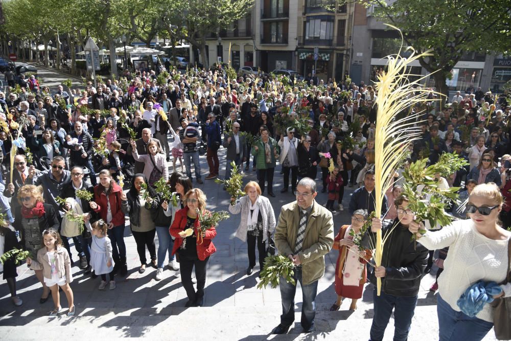 Benedicció de Rams davant de l'església de Crist R