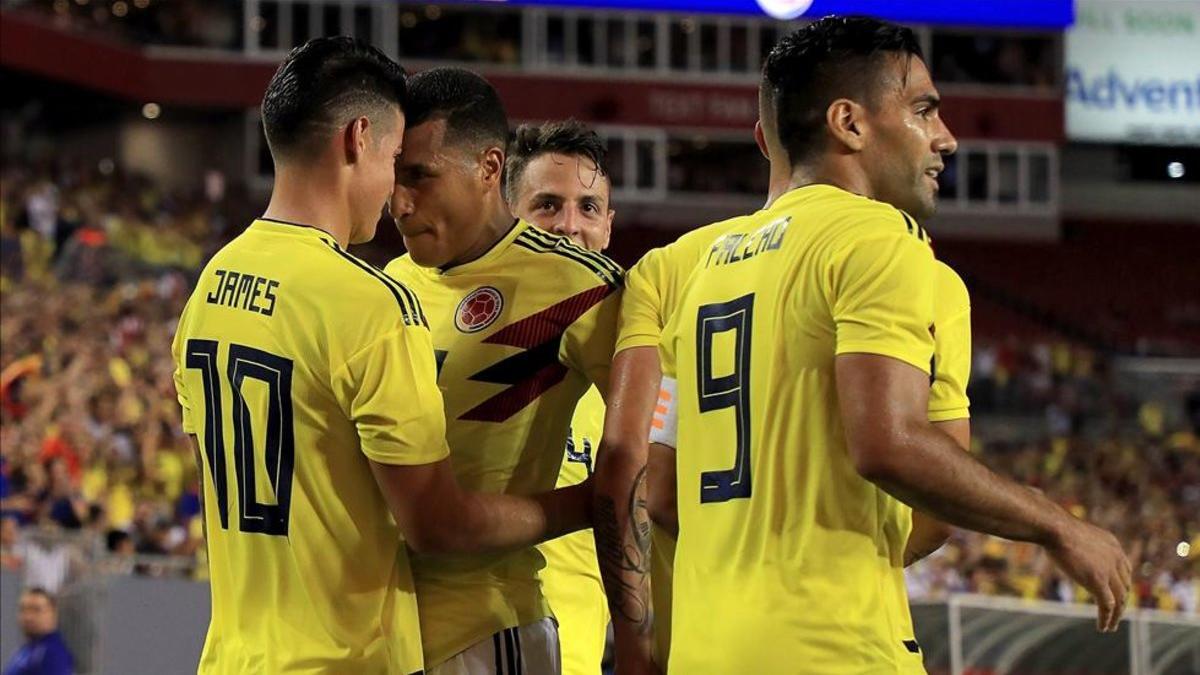 Colombia derrotó a Estados Unidos con la base que jugó el Mundial de Rusia