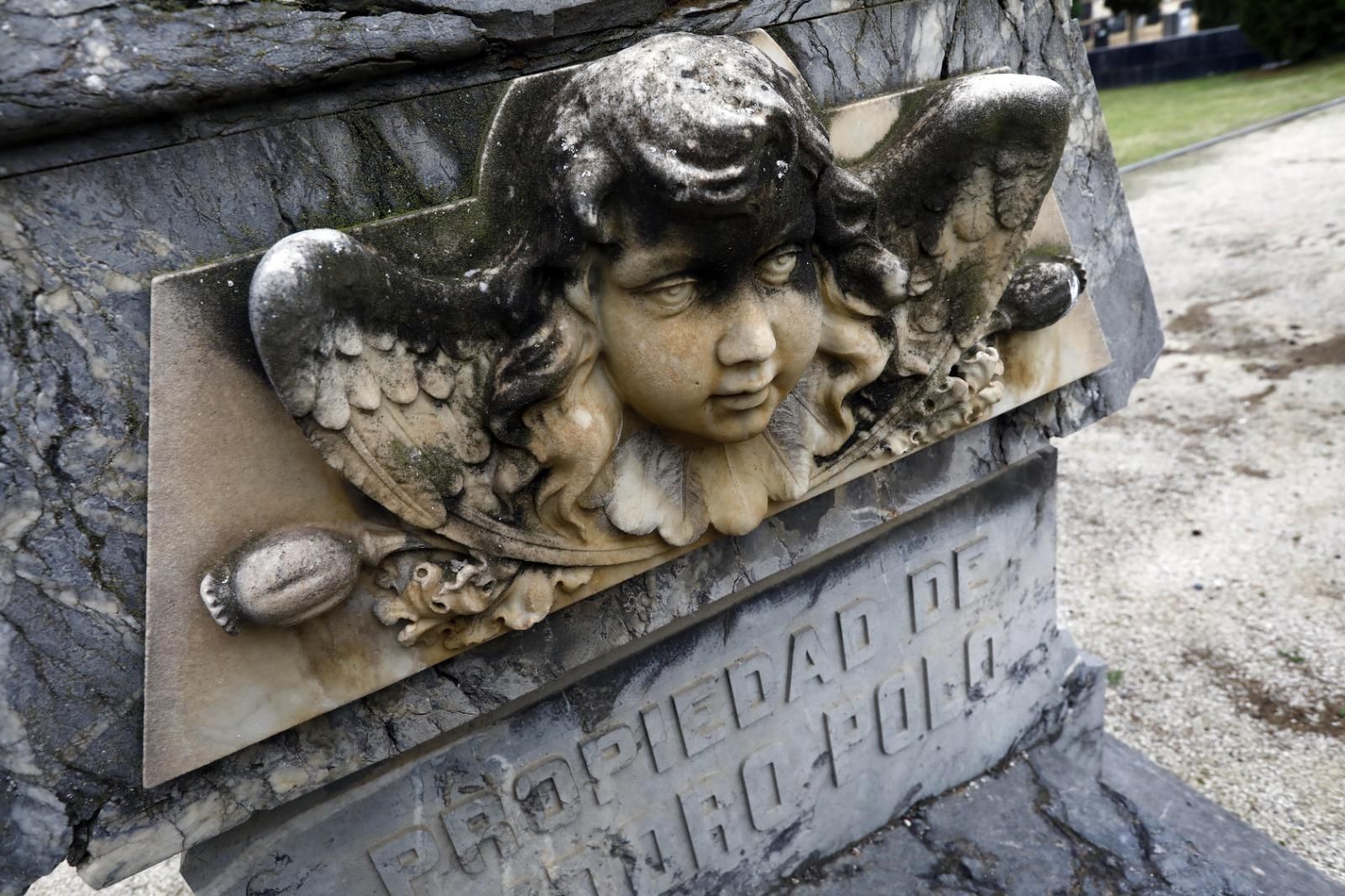 En imágenes | El cementerio de Zaragoza, un museo al aire libre que se engalana para el Día de Todos los Santos