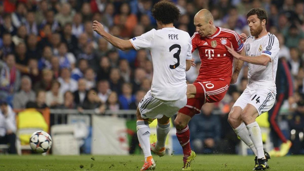 Robben se ha enfrentado varias veces a su exequipo en la Champions