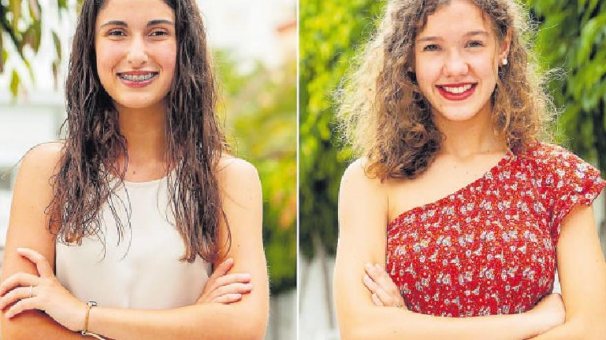 Noelia Cabrera y Martina López, alumnas del Hispano Inglés, entre los mejores expedientes de la EBAU.