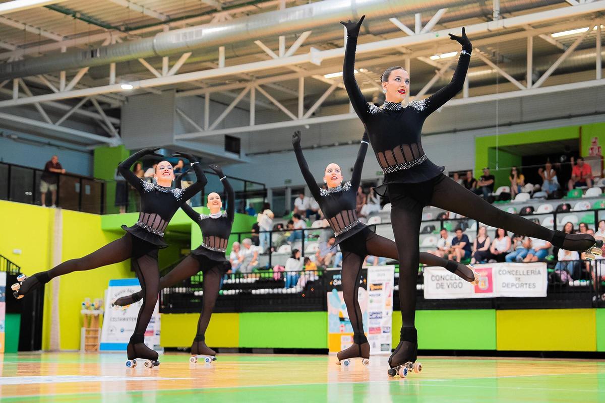 Una de las coreografías de la segunda jornada.