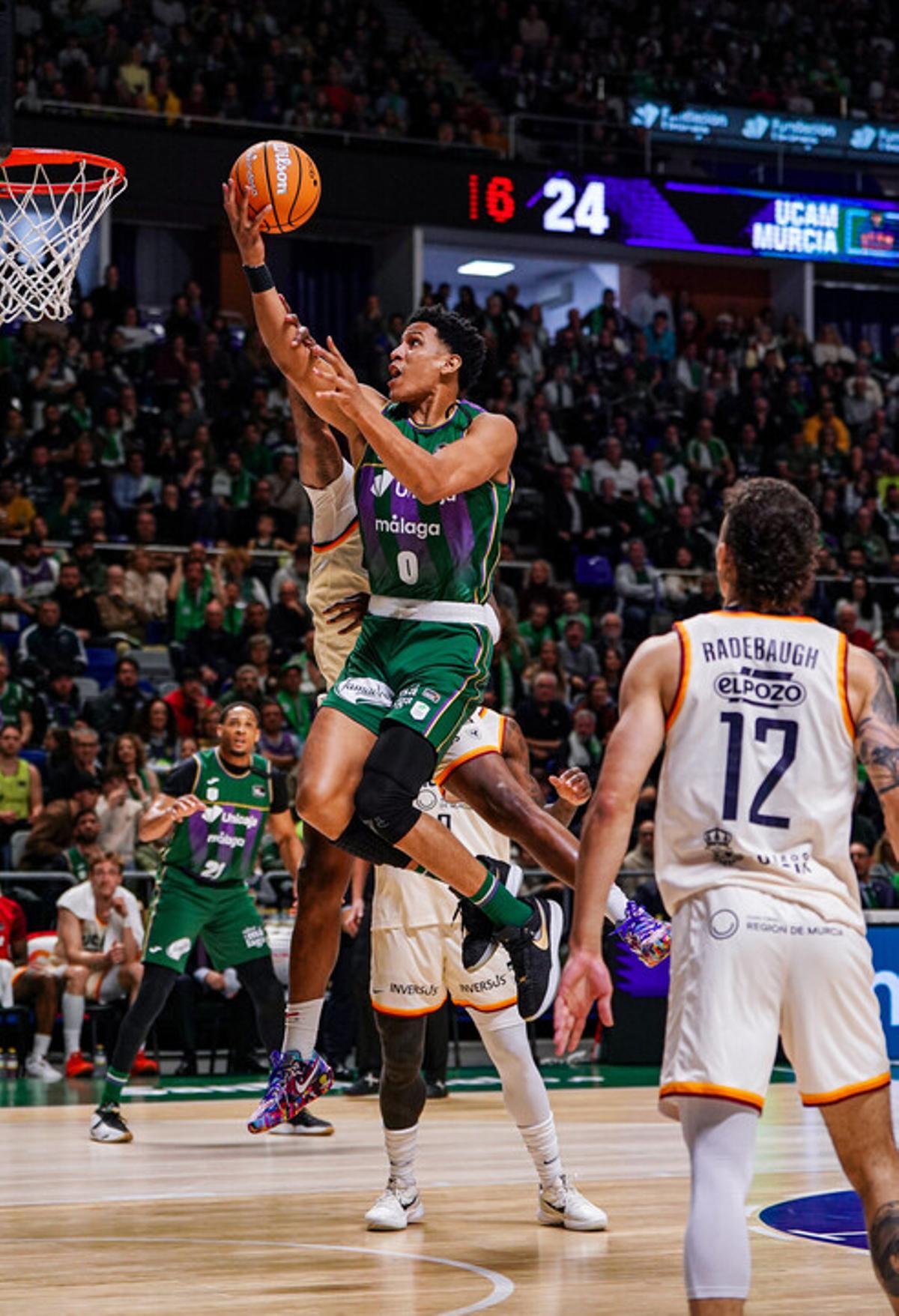 Unicaja - UCAM Murcia, en el Palacio Martín Carpena Unicaja - UCAM Murcia, en el Palacio Martín Carpena