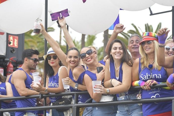 Desfile del Gay Pride en Maspalomas post-Covid