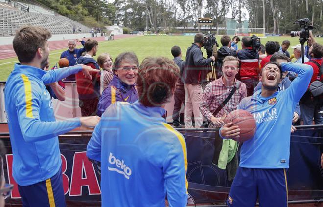 Las mejores imágenes del FCB en USA