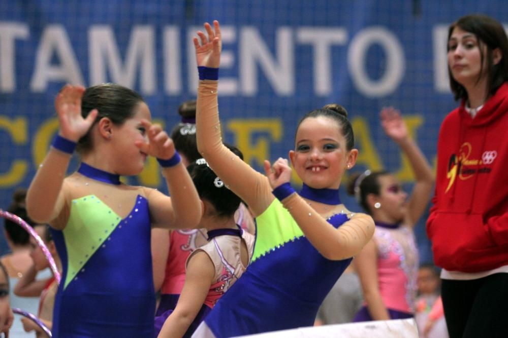 Cartagena celebra la primera jornada de la competición escolar de gimnasia rítmica con más de 1.000 participantes