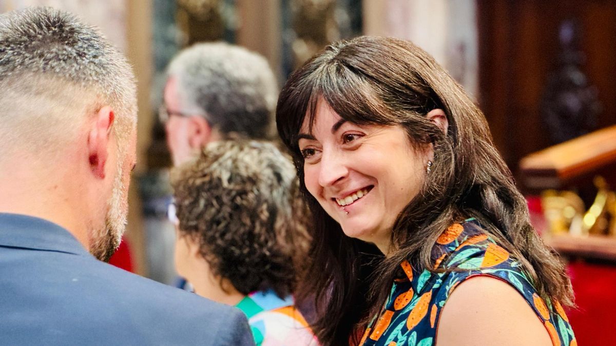 Lucía Beamud, concejala de Compromís en València.