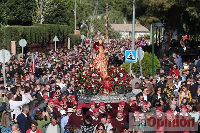 La Santa 'baja' a Totana