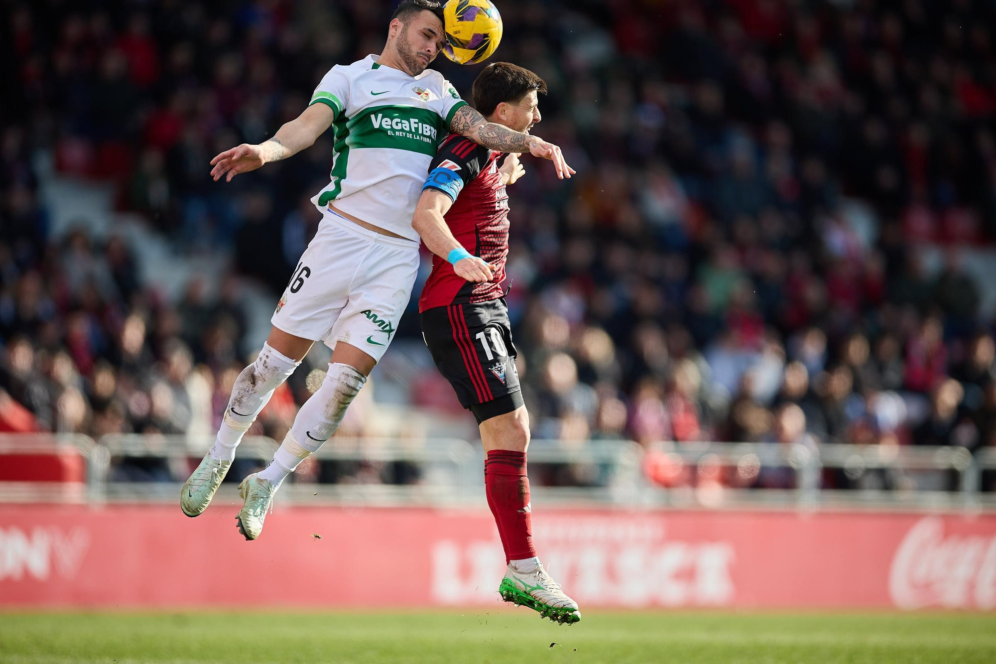 Las mejores imágenes del partido Mirandés - Elche CF