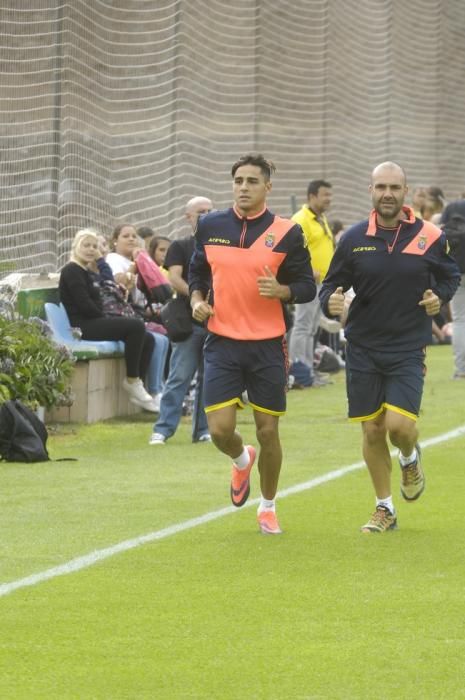 ENTRENAMIENTO DE LA UD LAS PALMAS EN BARRANCO ...