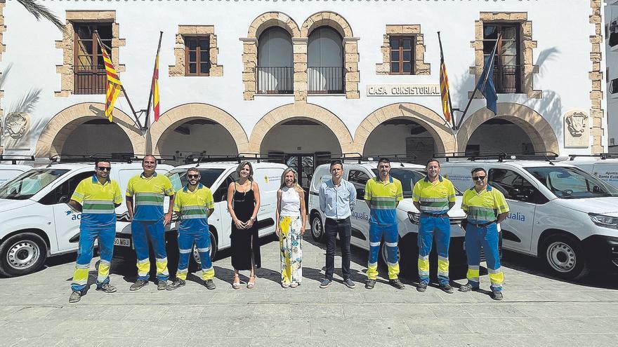 El Servicio Municipal de Aguas de Santa Eulària des Riu apuesta por el medio ambiente con la incorporación de vehículos eléctricos