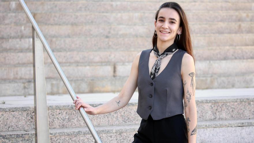 Ana Vargas, estudiante del grado en Gestión de Información y Contenidos Digitales de la UMU