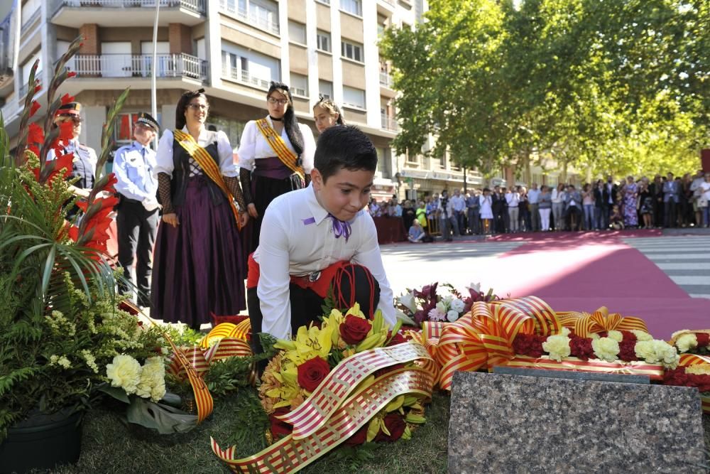 Ofrena de la Diada 2017 a Manresa