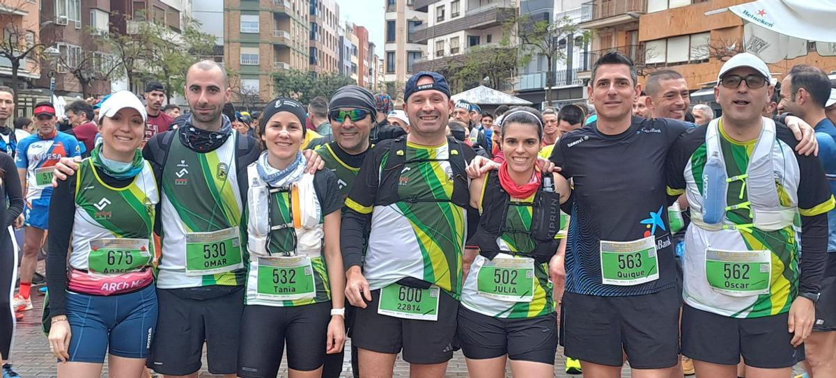 Un grupo de corredores, en una de las anteriores ediciones.