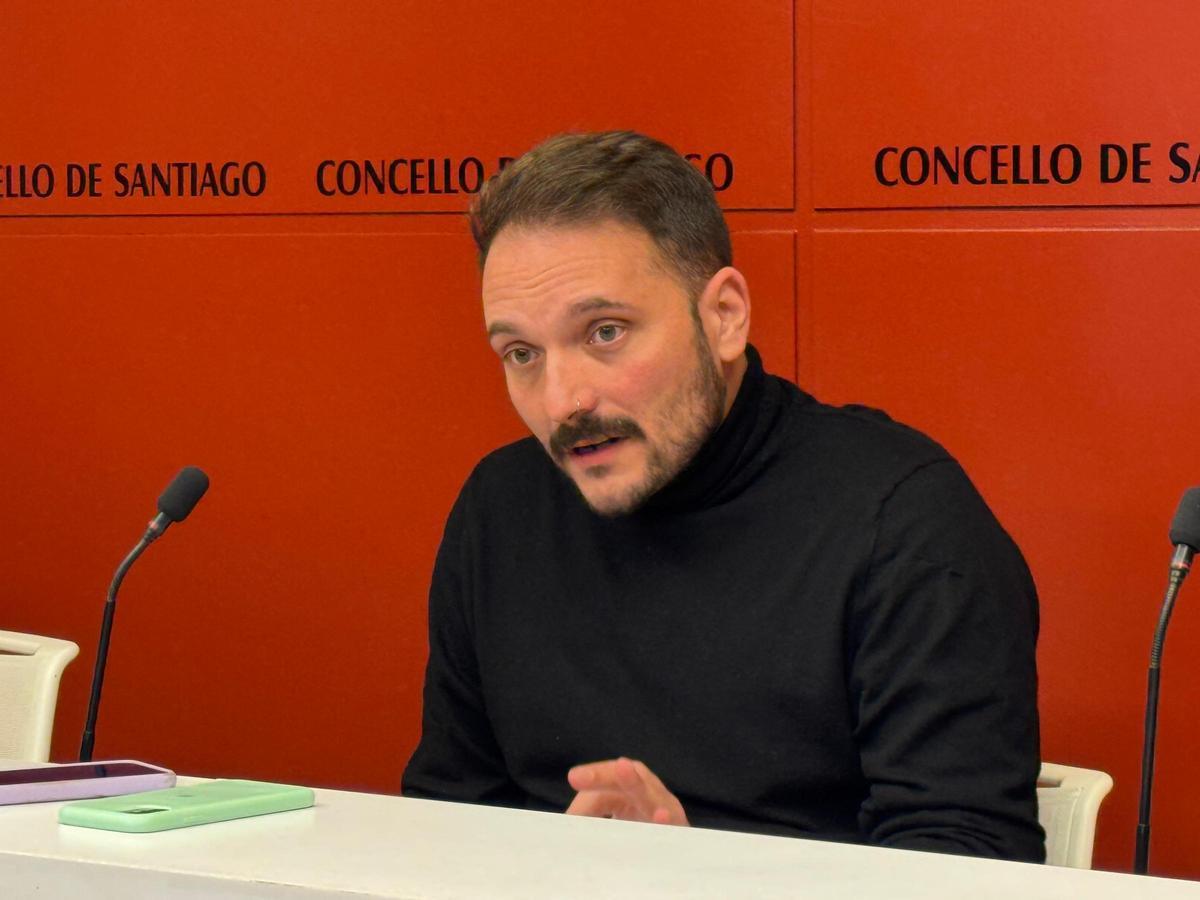 Borja Rubio, en Raxoi.