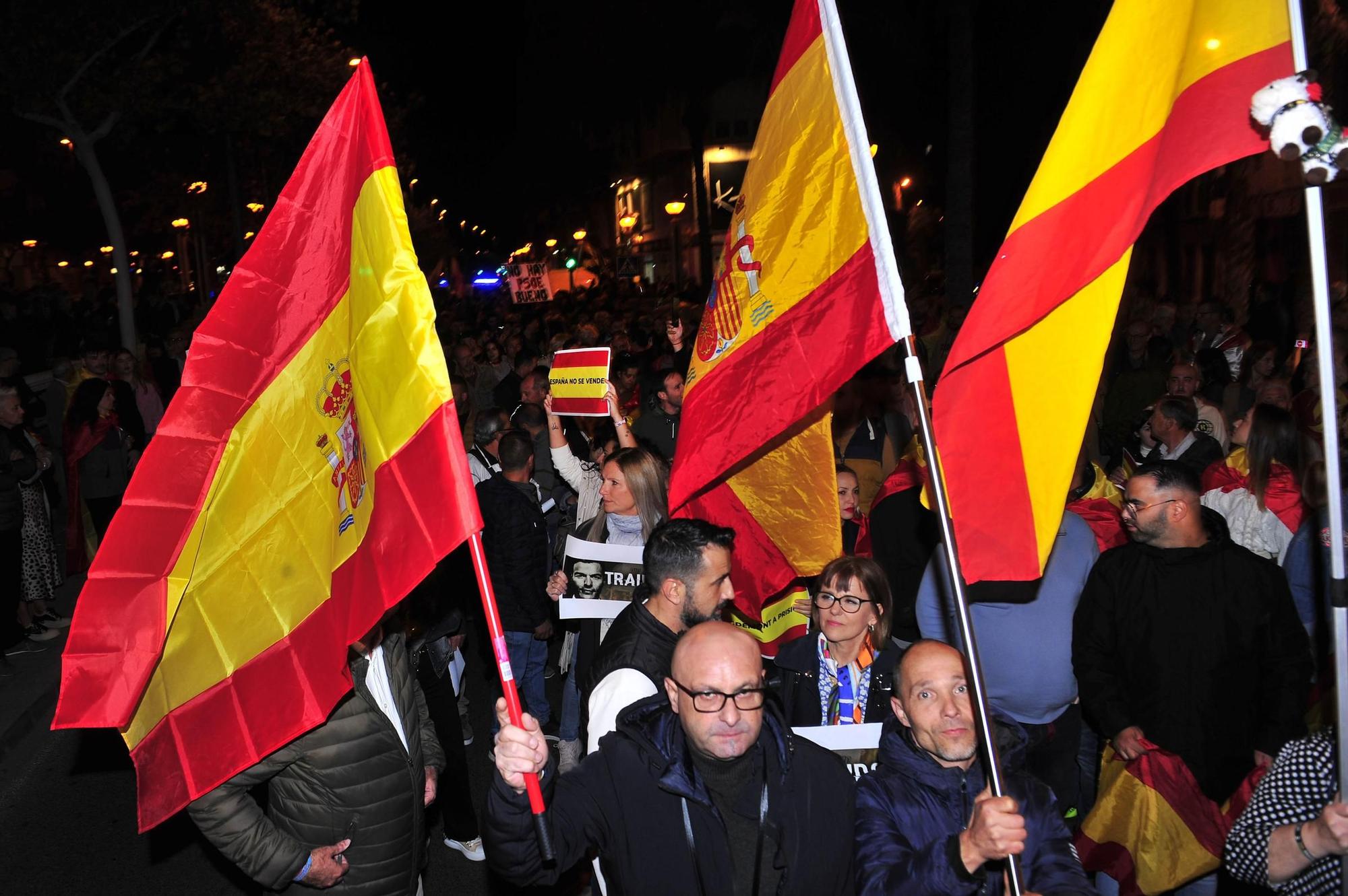 Manifestacion contra la Anmistia en Elche