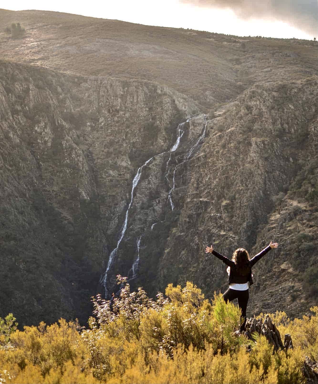 El Chorro de Los ángeles, en las Hurdes.