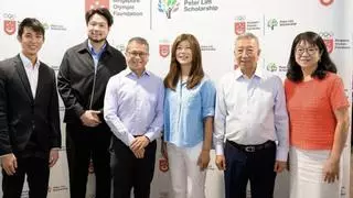 Layhoon reaparece junto a la familia Lim en Singapur