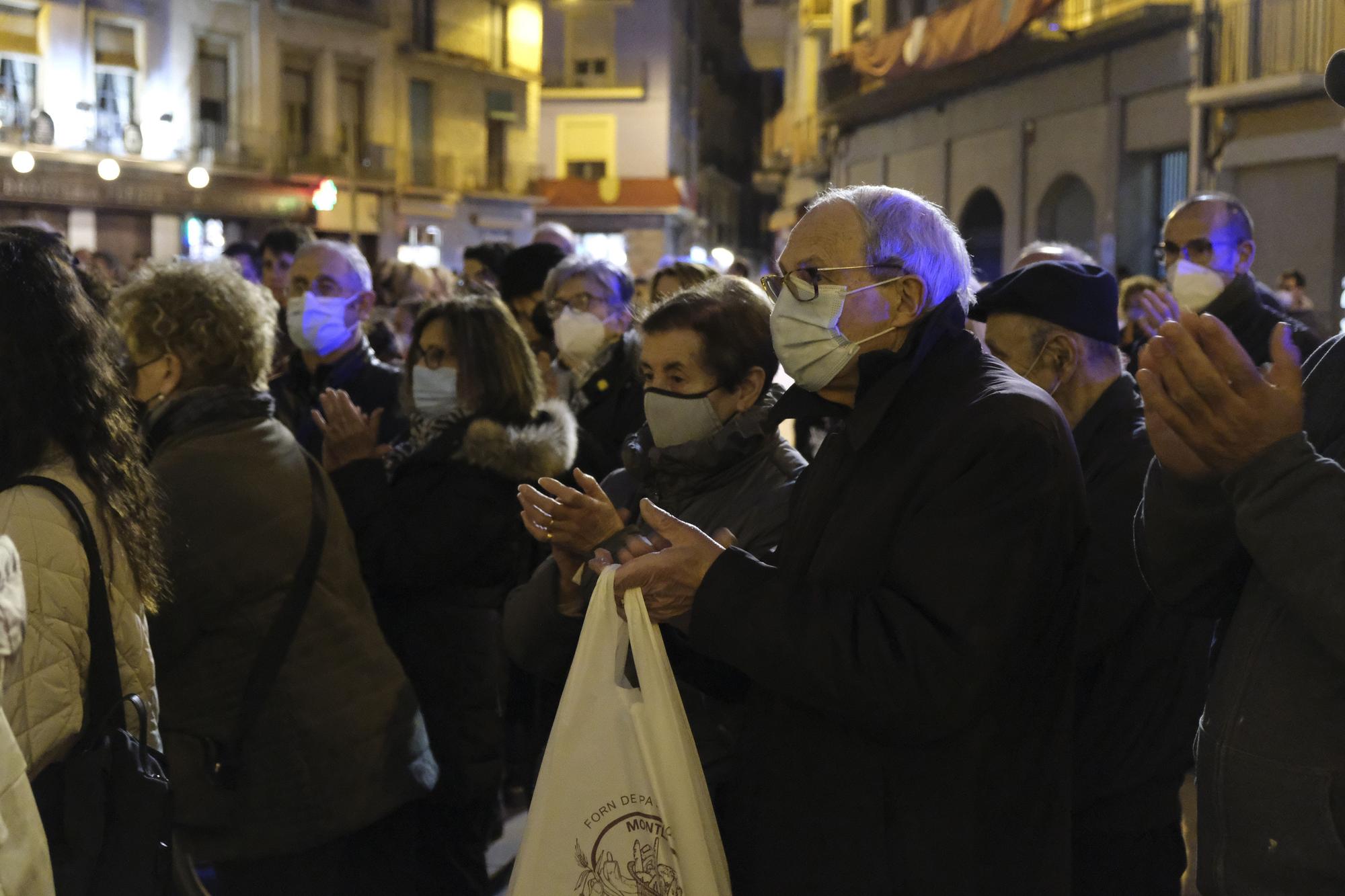 Concentració a Manresa per demanar la pau a Ucraïna