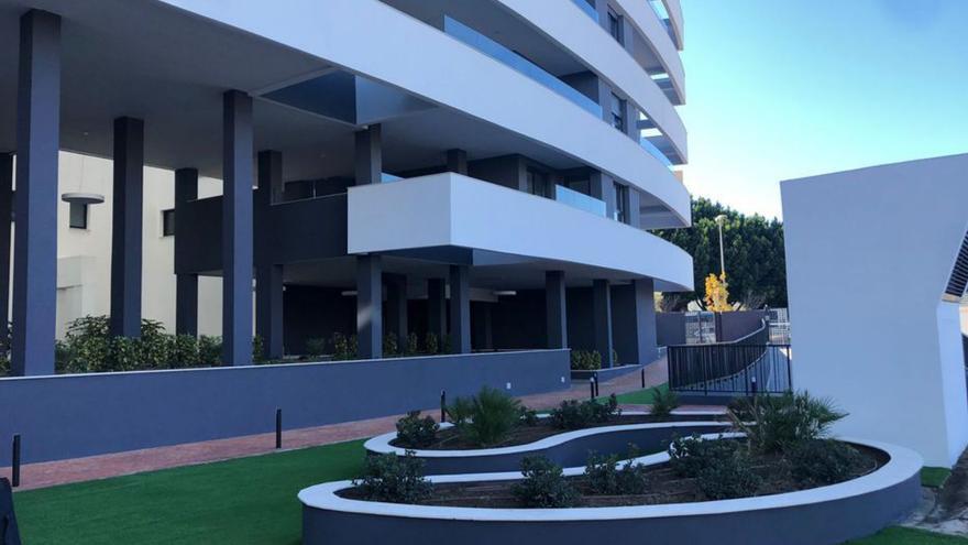 Fachada del nuevo edificio en Teatinos