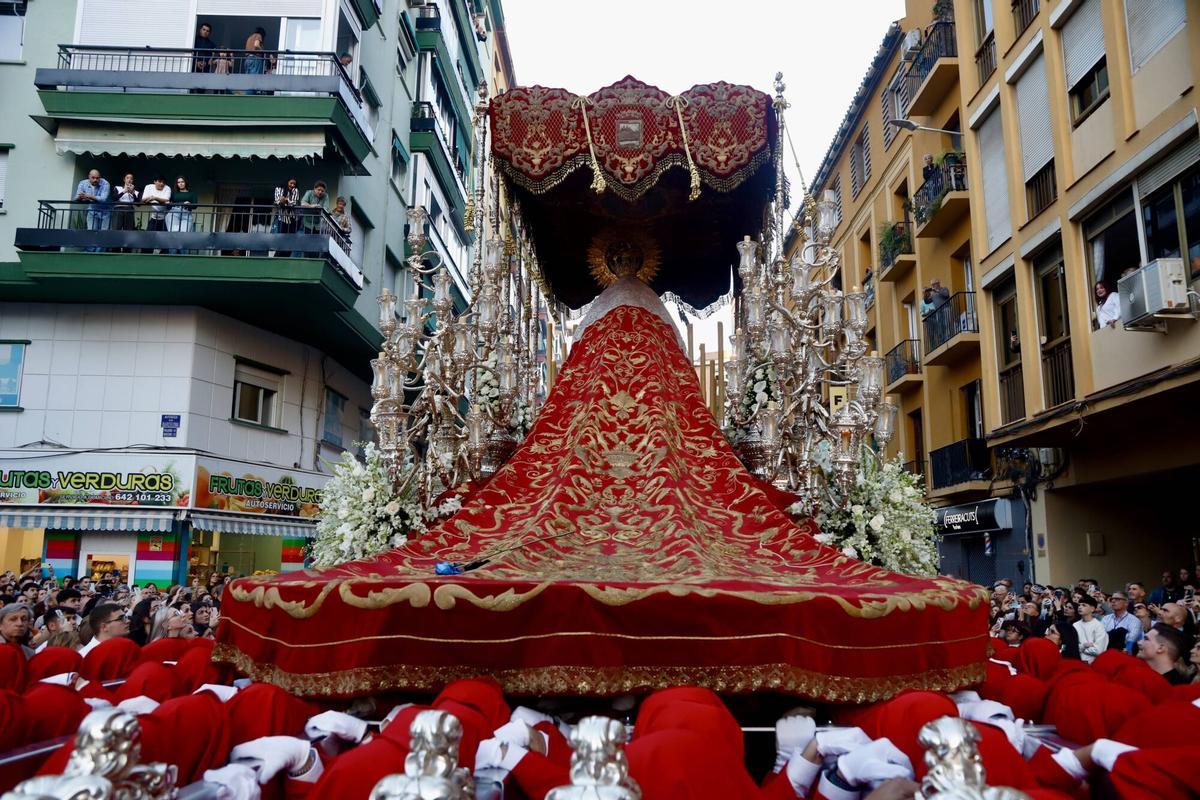 Salida procesional de Zamarilla este Jueves Santo de 2026.
