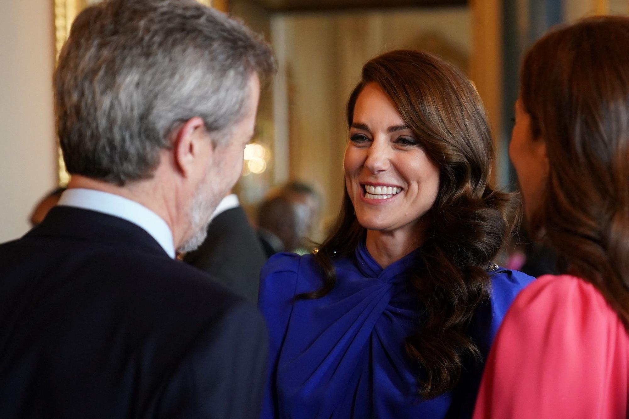 Britain's King Charles' reception at Buckingham Palace in London