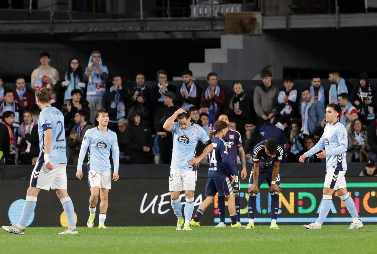 Celta-Lyon, en imágenes