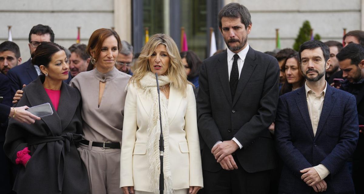 Sánchez qualifica de "salseig" la plantada de dues hores de Sumar