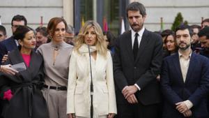 Sánchez qualifica de "salseig" la plantada de dues hores de Sumar