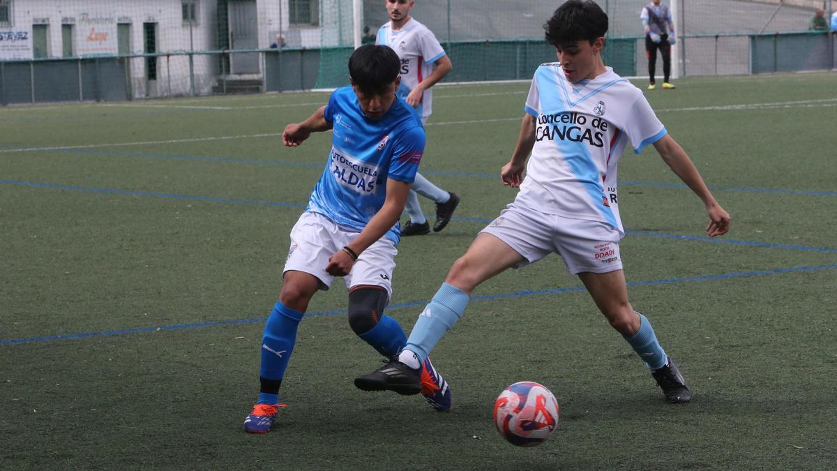 Un duelo anterior entre el Cruceiro y el Caldas.