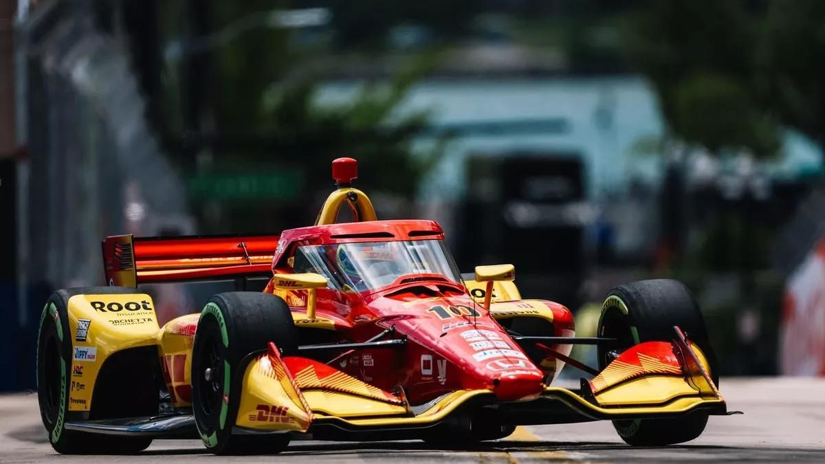 Álex Palou en Detroit