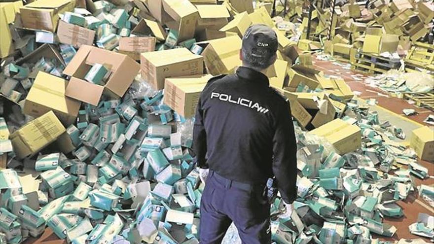 Detenido por robar en Galicia dos millones de mascarillas