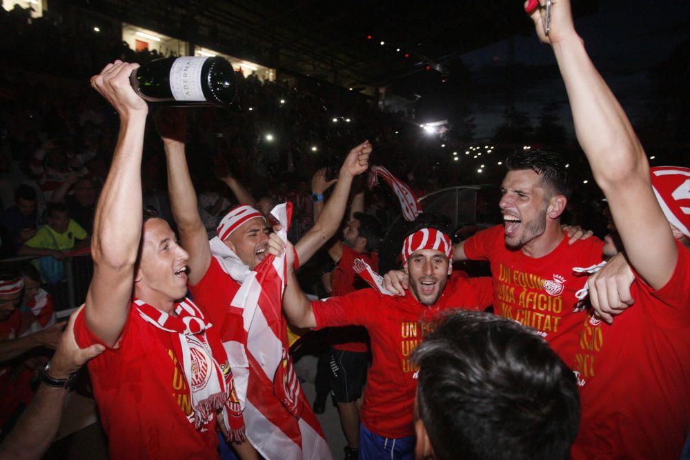 Celebració de l'ascens a Montilivi