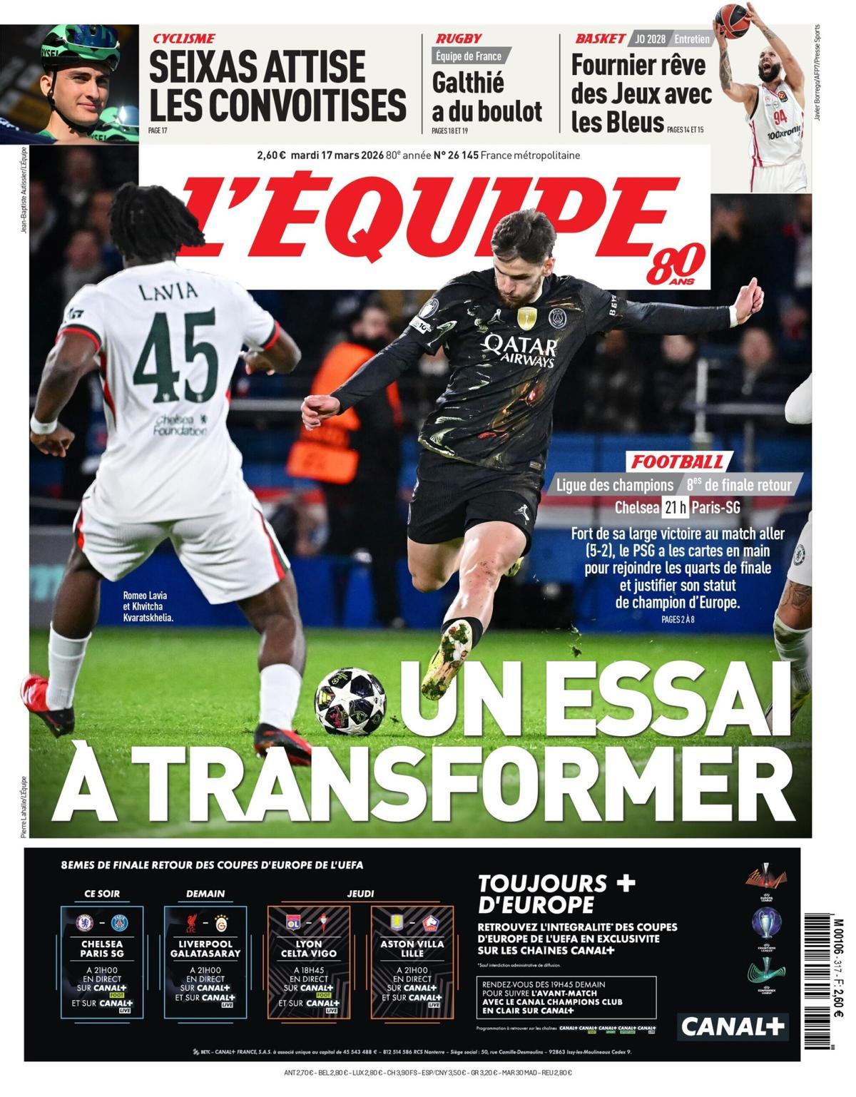 Las portadas de la prensa deportiva de hoy