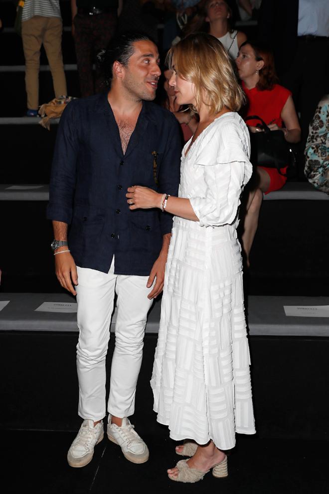 Marta Ortega y Carlos Torretta en la Mercedes Benz Madrid Fashion Week