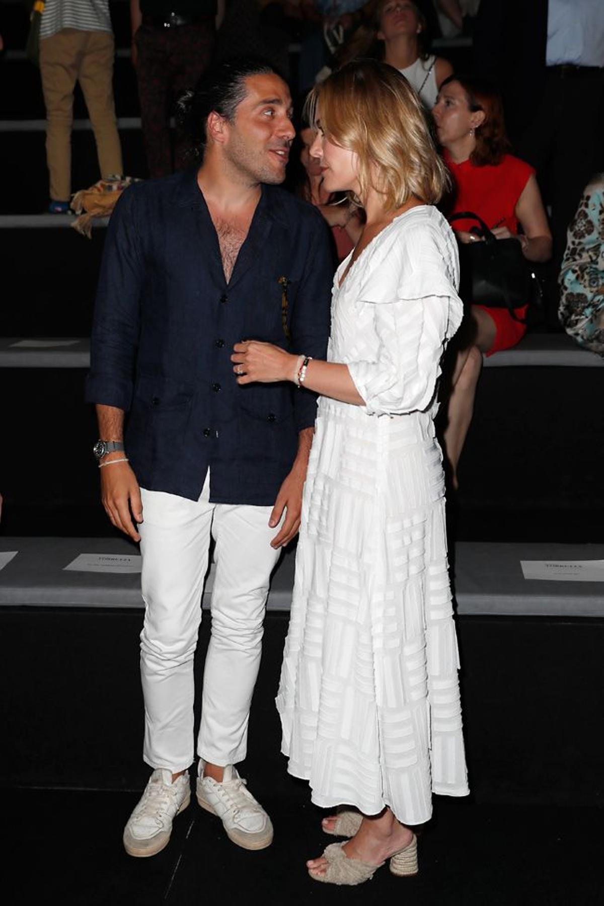 Marta Ortega y Carlos Torretta en la Mercedes Benz Madrid Fashion Week