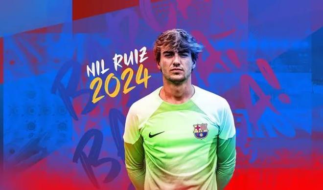Nil Ruiz refuerza la portería del Barça Athlétic