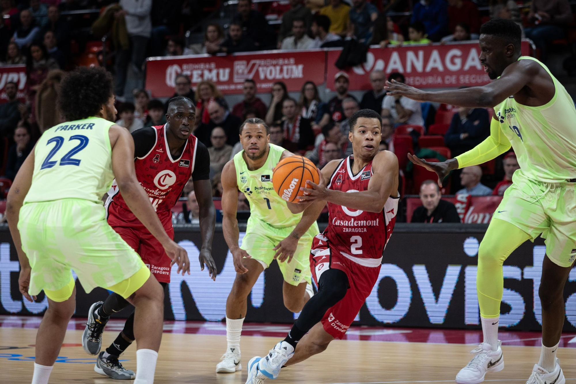 Así ha sido el partido entre el Casademont Zaragoza y el Barcelona