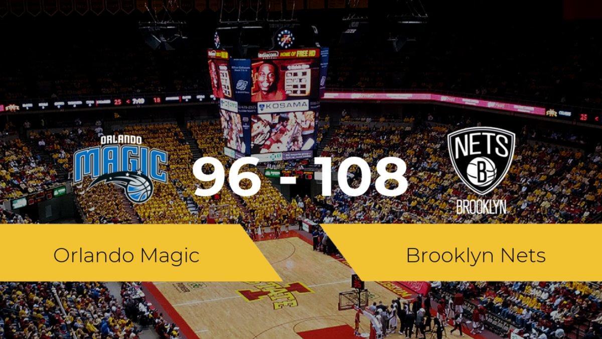 Brooklyn Nets logra derrotar a Orlando Magic en el The Arena (96-108)