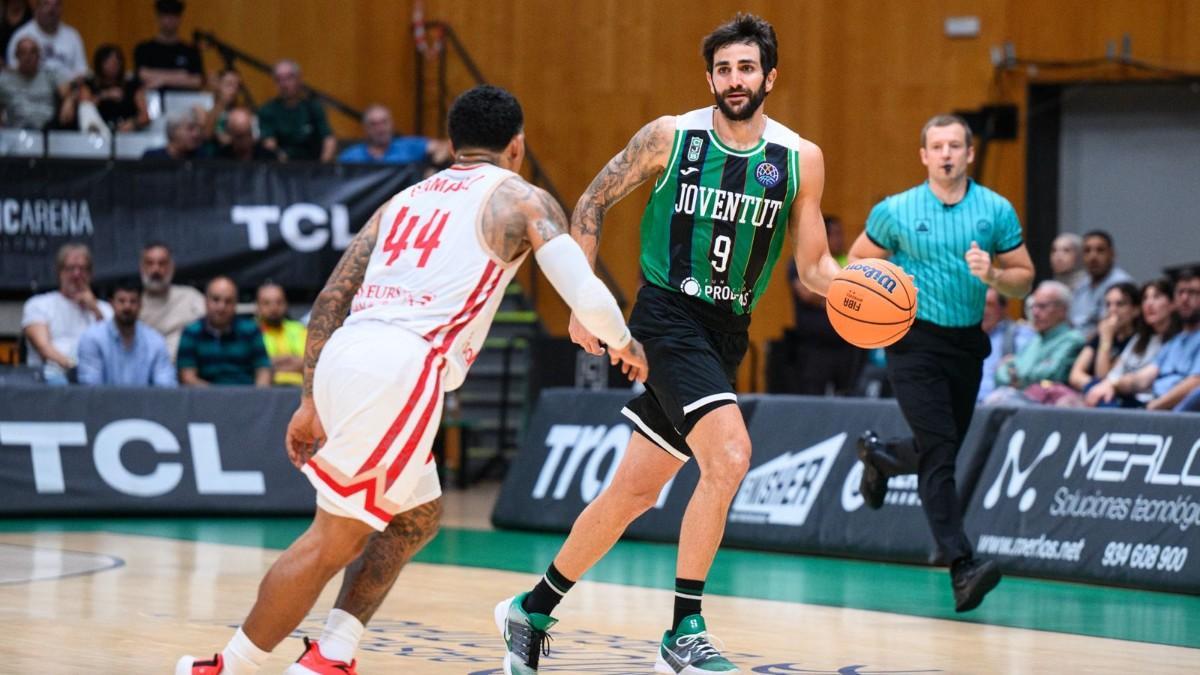 Ricky Rubio se estrenó con la Penya en la BCL