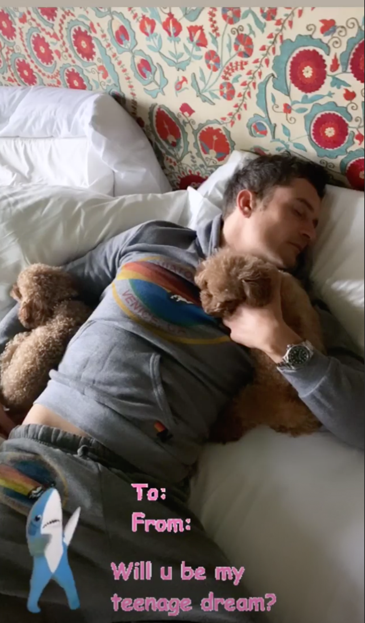 Orlando Bloom sueña con Katy Perry Orlando Bloom sueña con Katy Perry