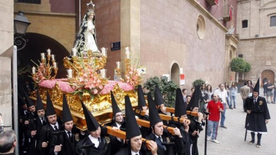 Procesion de La Caridad en Murcia 2014