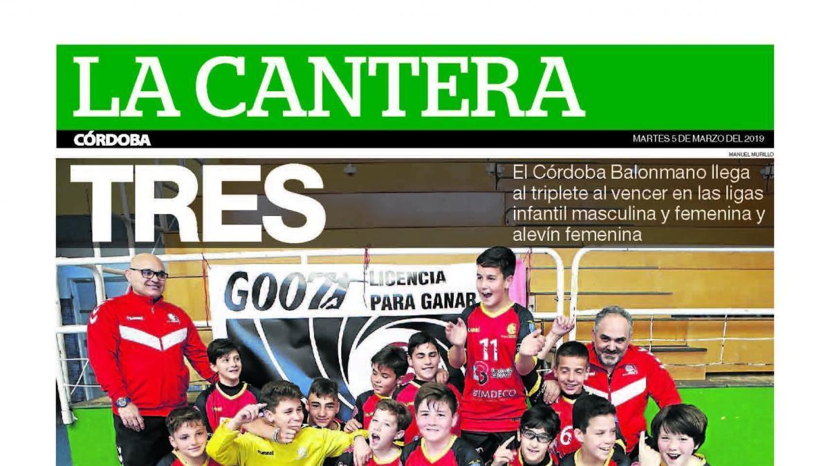 Toda la actualidad del deporte base, en La Cantera