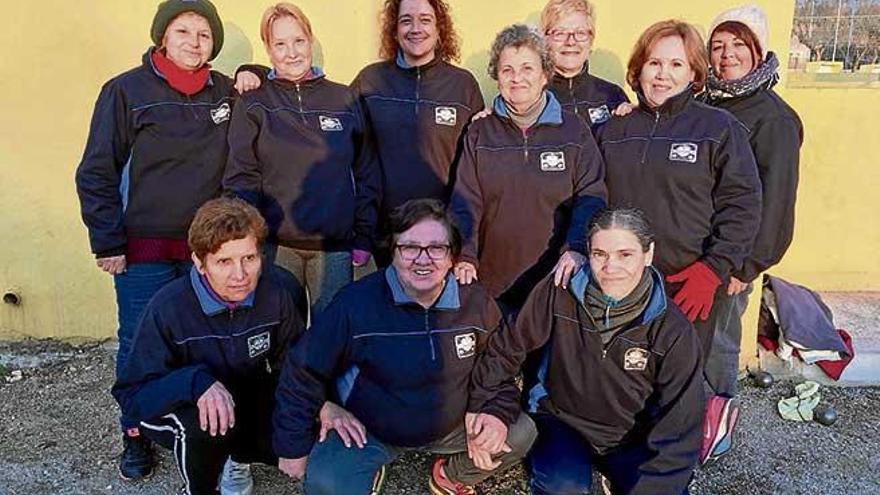 Formación del Bari Palma Goce de Primera Femenina.