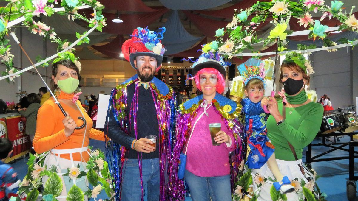 ‘Bendita Primavera’, ganadores del concurso de disfraces en las pasadas fiestas de carnaval