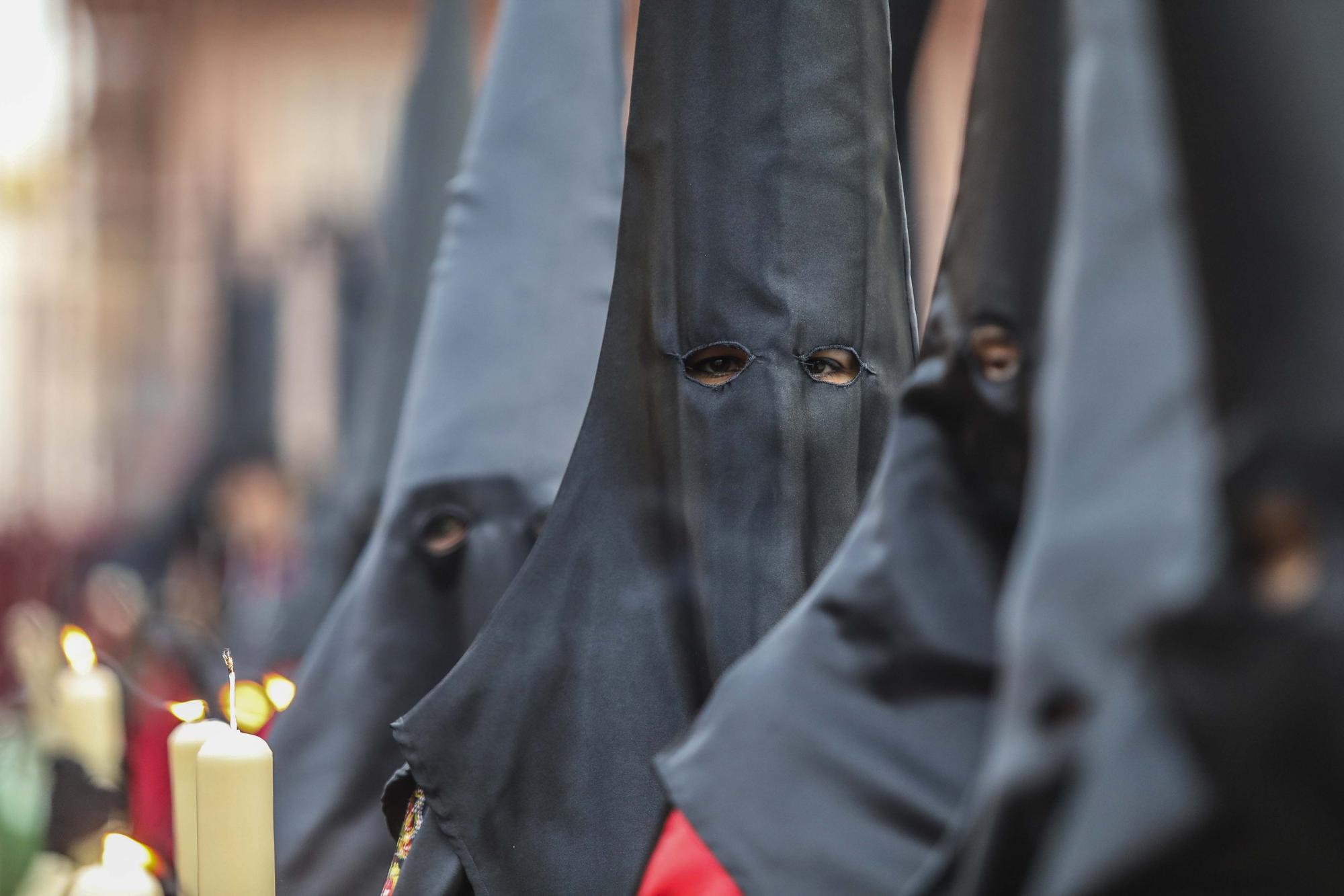 Procesiones Martes Santo Elche: La Sagrada Lanzada,Nuestro Padre Jesus de la Caida,La Santa Mujer Veronica,Santisimo Cristo del Perdon.