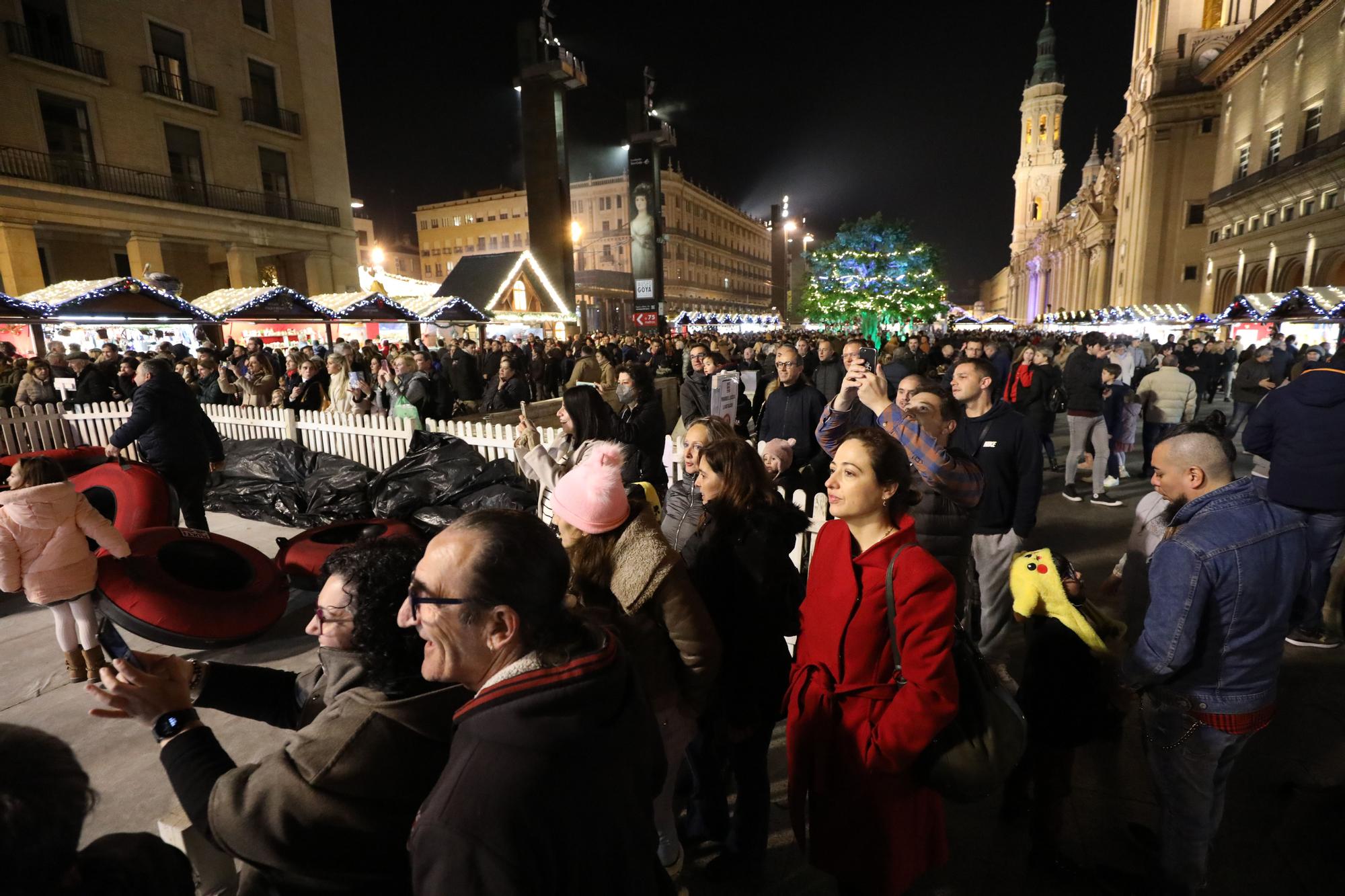 Zaragoza vive la Navidad en la calle