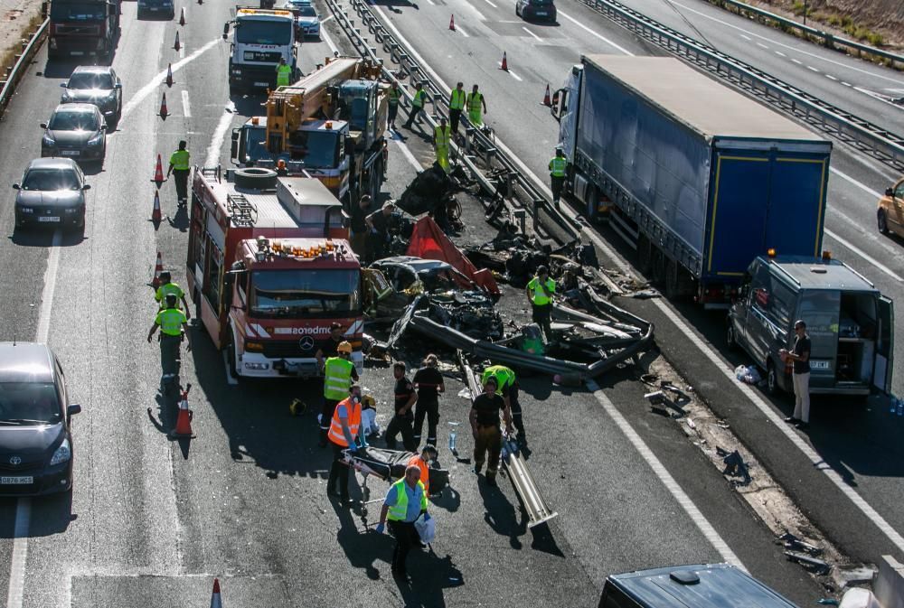 Accidente mortal en Elche